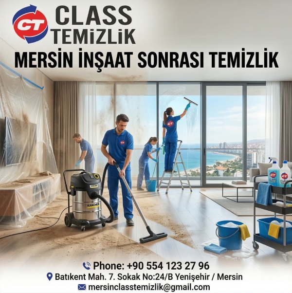 Mersin İnşaat Sonrası Temizlik